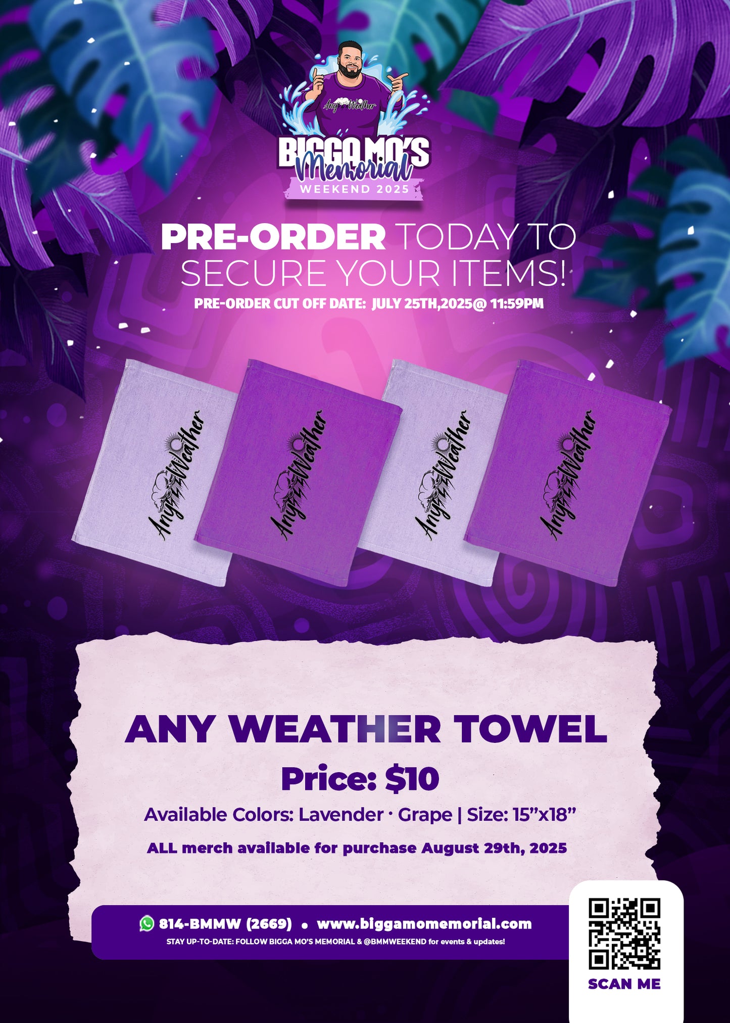 SIGNATURE ANYWEATHER RALLY TOWEL