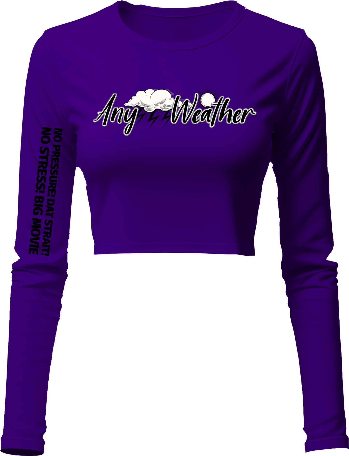 WOMEN'S CROPPED RASH GUARD