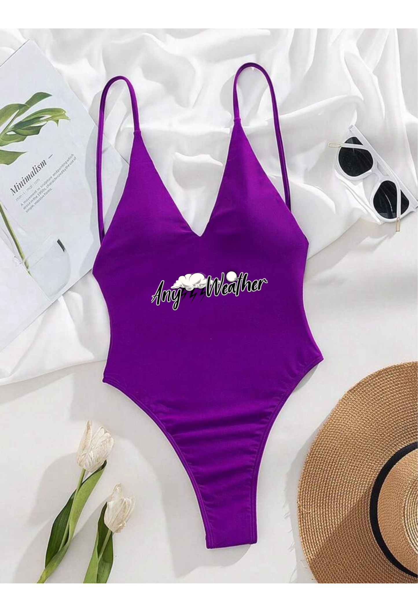 GRAPE SPAGHETTI ONE-PIECE