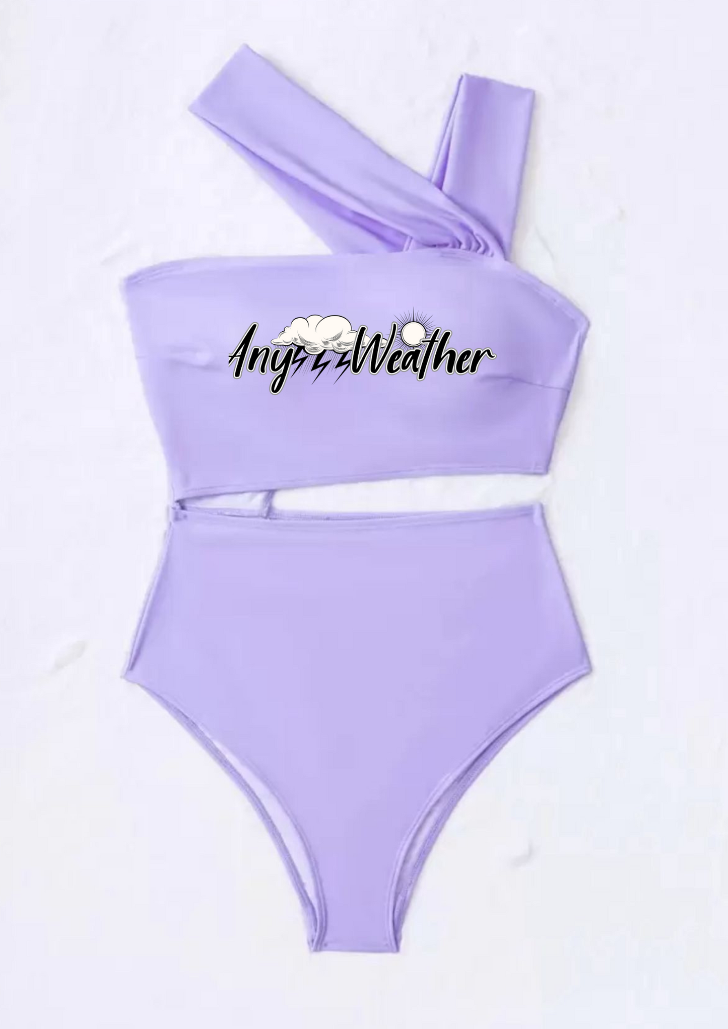 ONE SHOULDER IRIS BIKINI