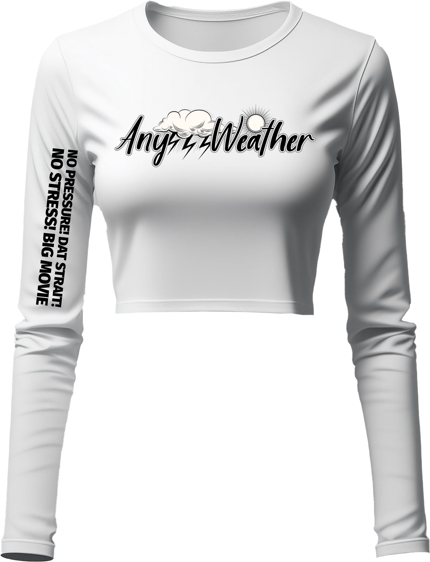 WOMEN'S CROPPED RASH GUARD