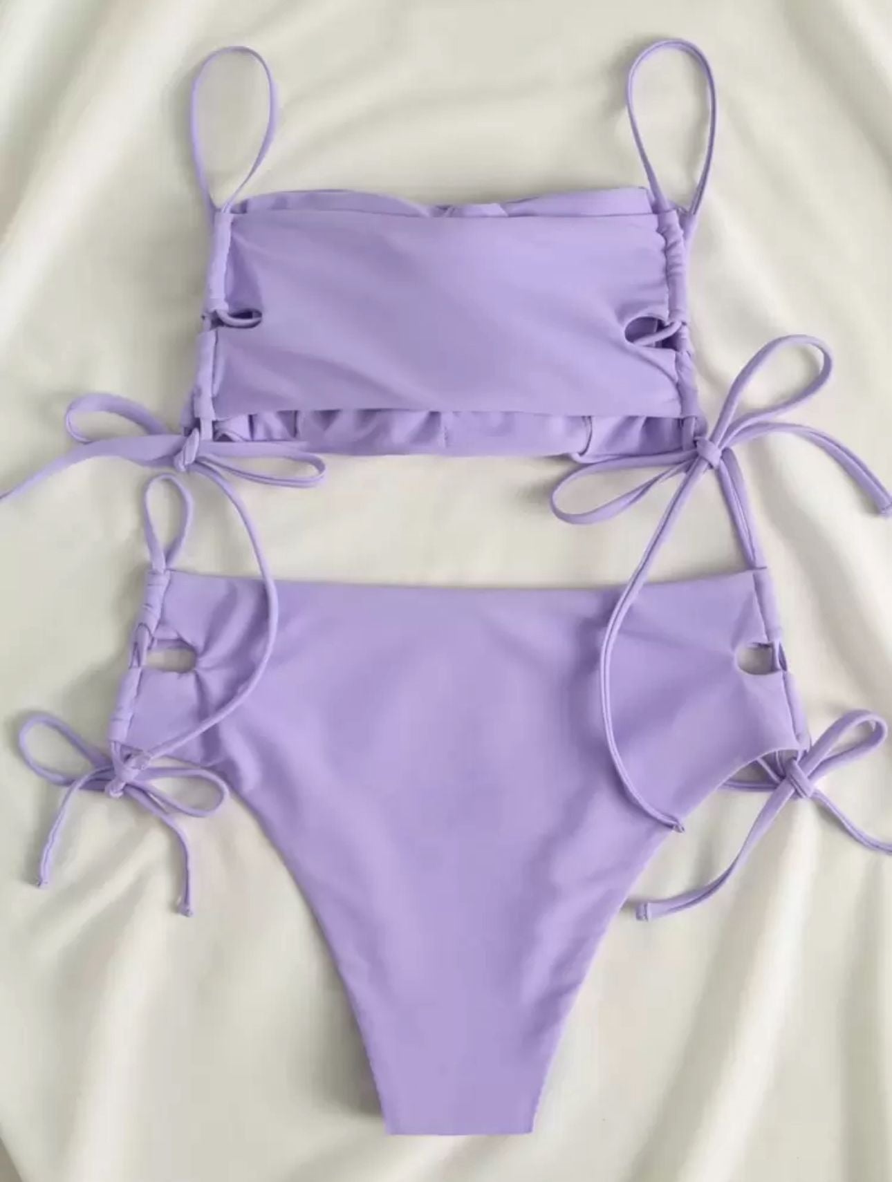 LAVENDER STRING ME UP BIKINI