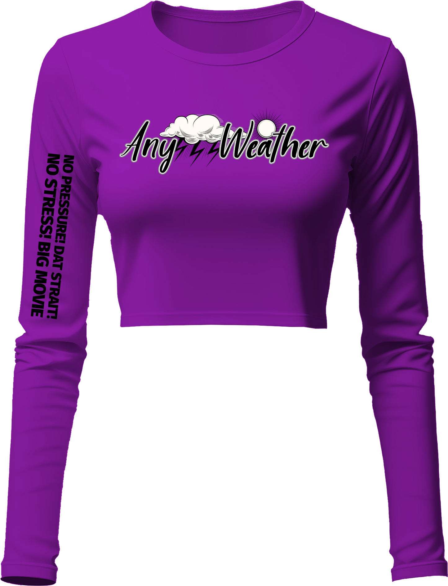 WOMEN'S CROPPED RASH GUARD