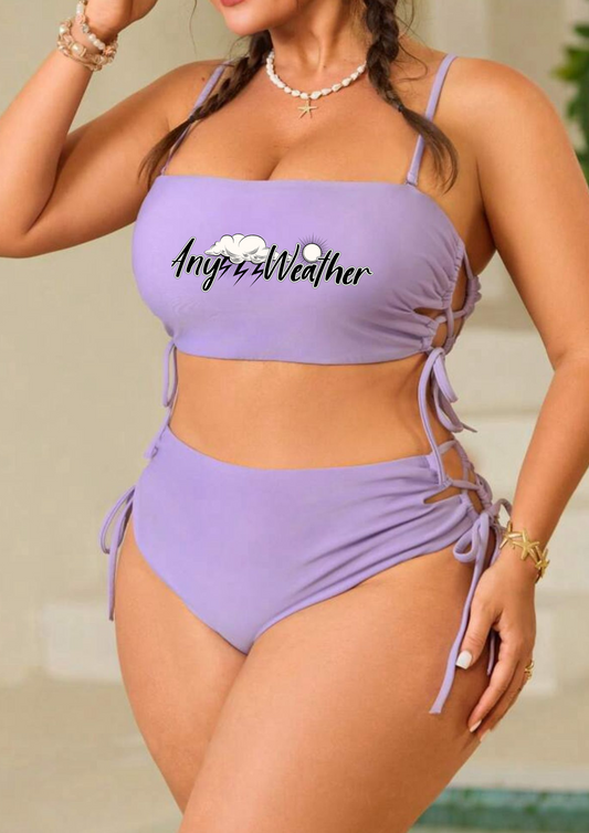 LAVENDER STRING ME UP- PLUS SIZE