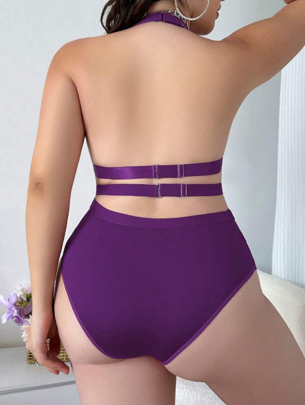 GRAPE BONDAGE BIKINI-PLUS SIZE