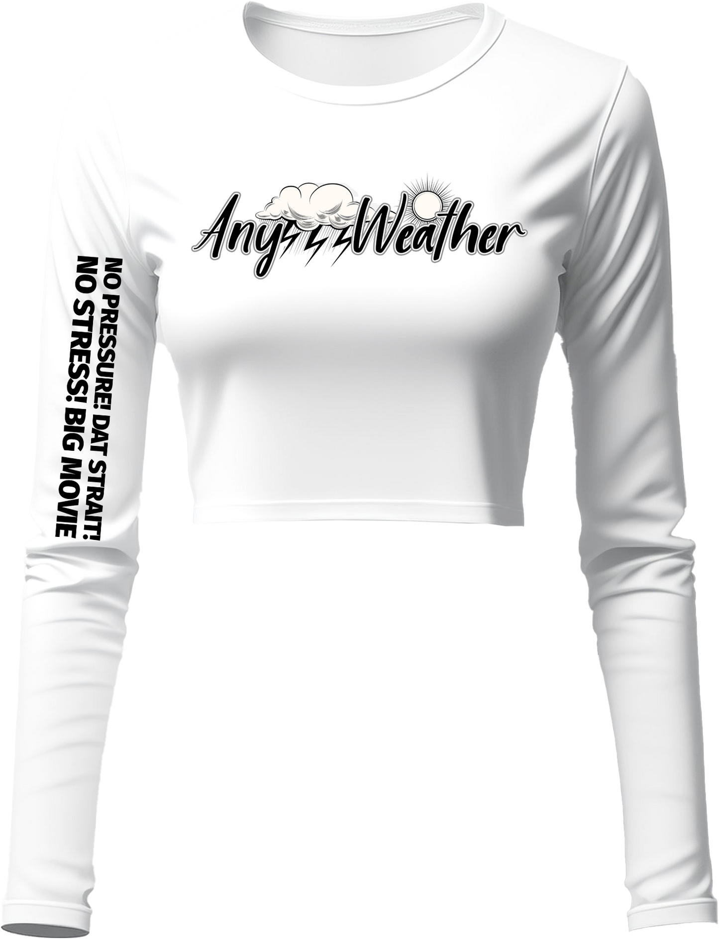 SIGNATURE ANY WEATHER WOMEN'S CROPPED RASH GUARD