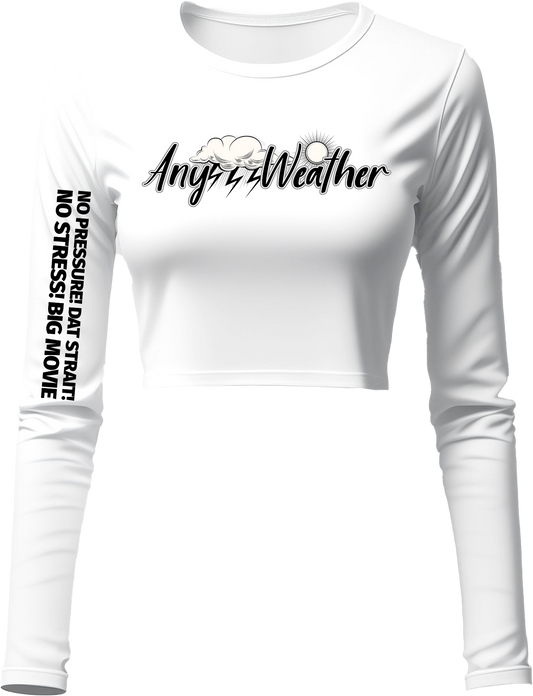 SIGNATURE ANY WEATHER WOMEN'S CROPPED RASH GUARD